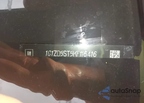 2019 Chevrolet Malibu Lt z USA, uszkodzony, nr VIN 1G1ZD5ST5KF116416